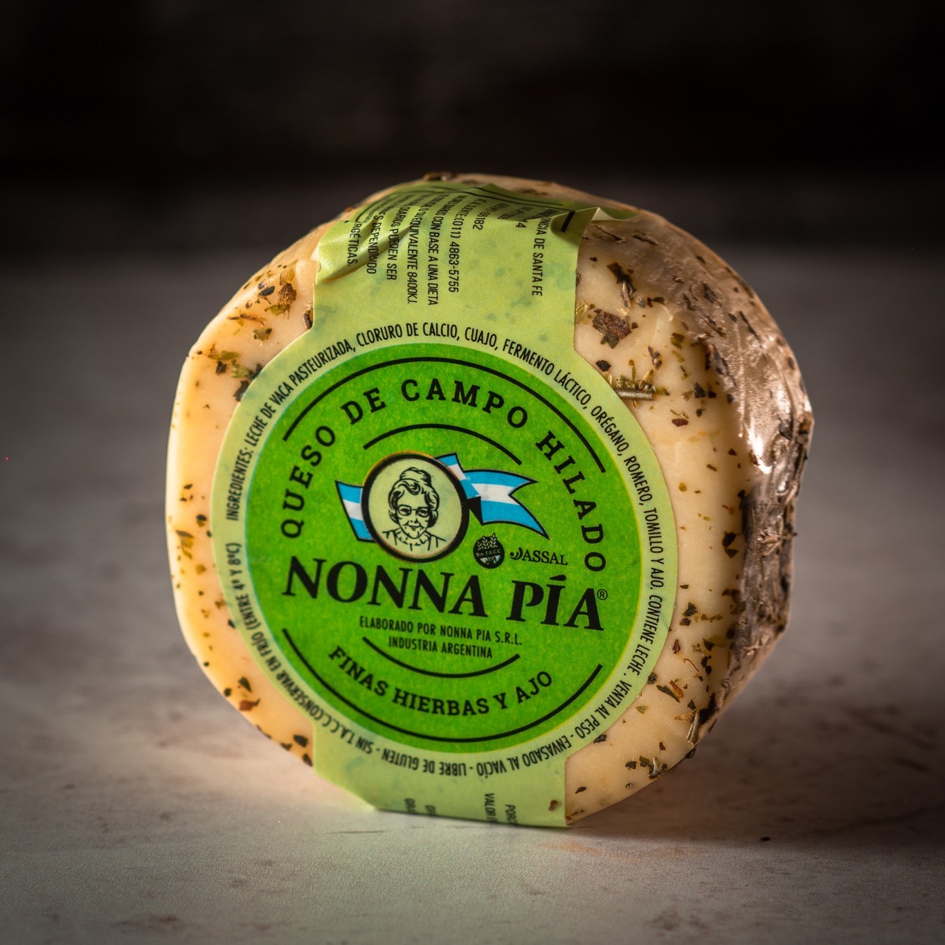 NONNA PIA QUESO DE CAMPO FINAS HIERBAS