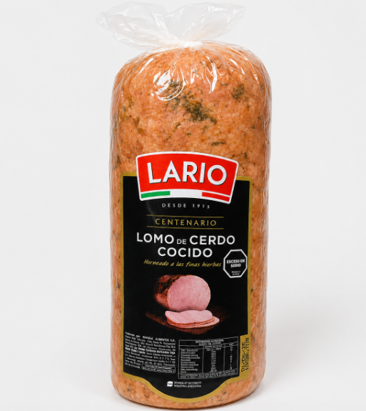 LOMO DE CERDO HORNEADO FINAS HIERBAS ENTERO LARIO