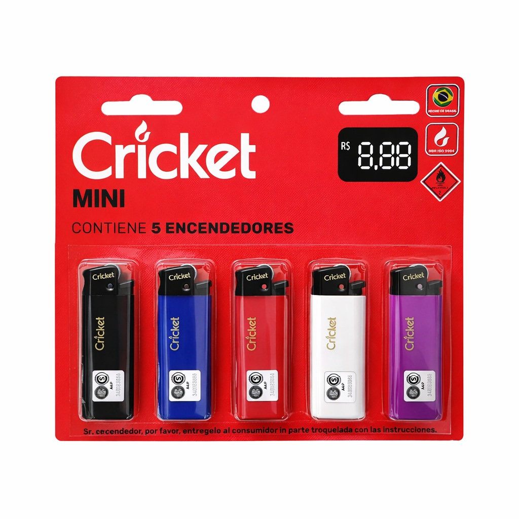 ENCENDEDOR X 5 UNIDADES