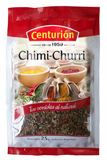 CONDIMENTO P/CHIMICHURRI X25GRS