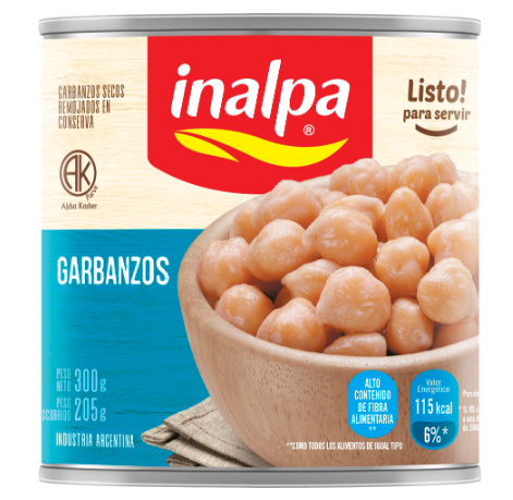 INALPA GARBANZOS X300GRS
