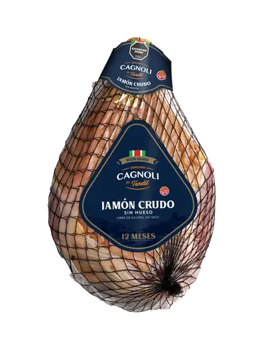 JAMON CRUDO S/HUESO CAGNOLI