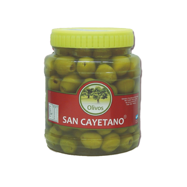 SAN CAYETANO ACEITUNAS VERDES ENTERAS VIDRIO N 0 X 330 GR