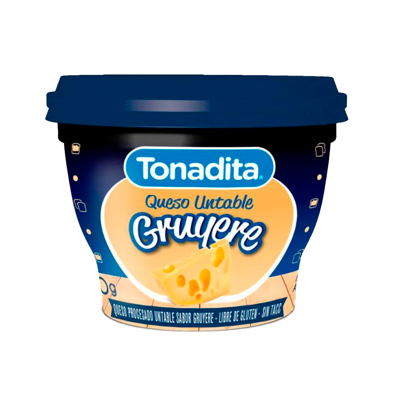 UNTABLE TONADITA GRUYERE X 180 GRS