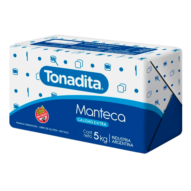 MANTECA TONADITA X 5 KG