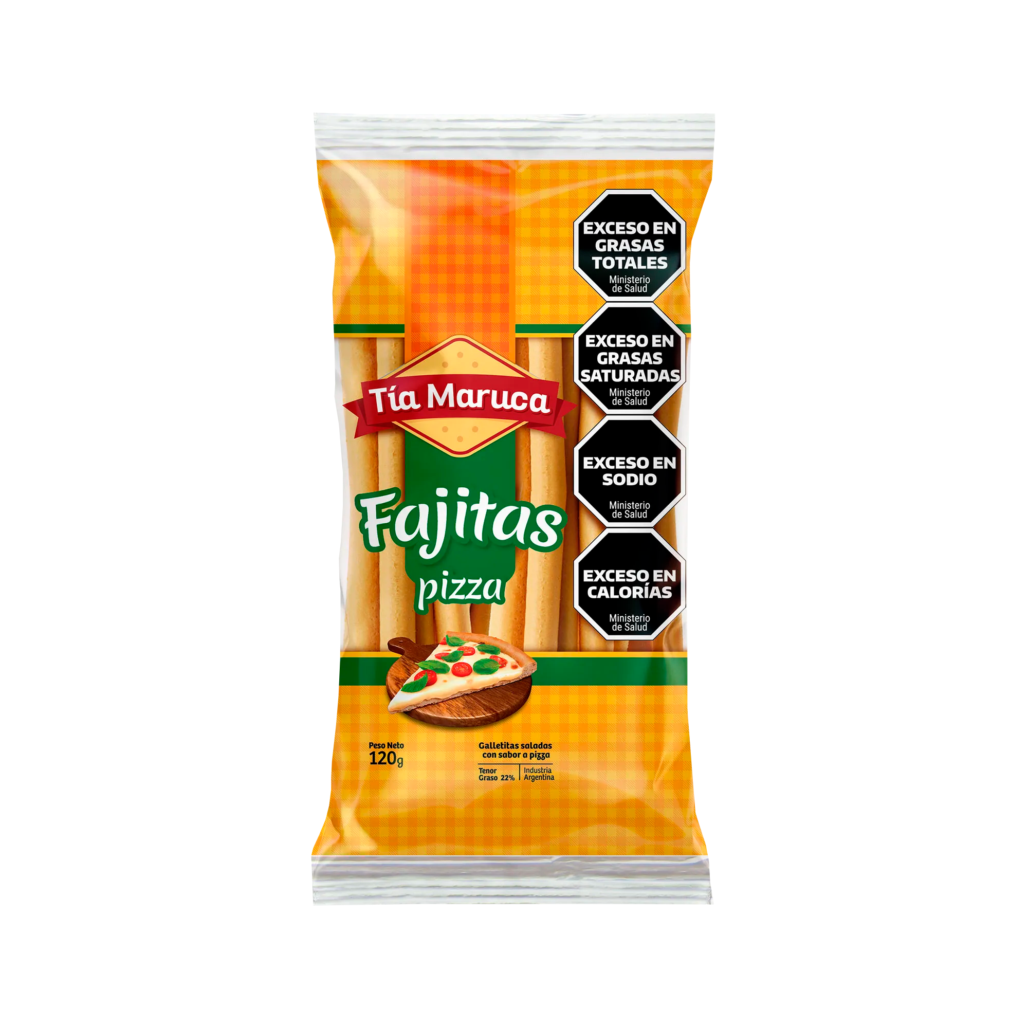 TIA MARUCA FAJITAS PIZZA 120GR