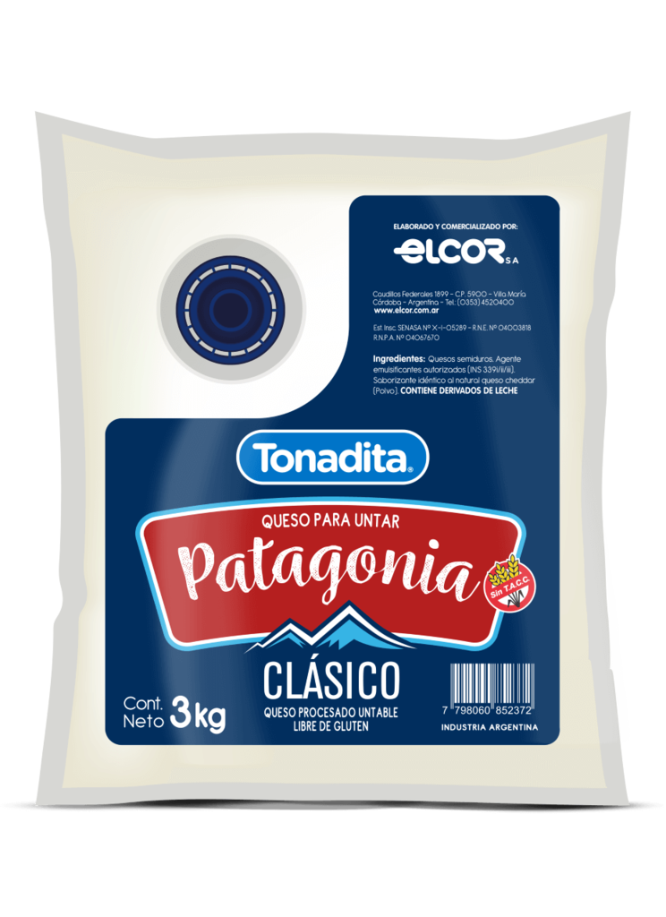 PATAGONIA TONADITA UNTABLE SACHET X 3 KILOS