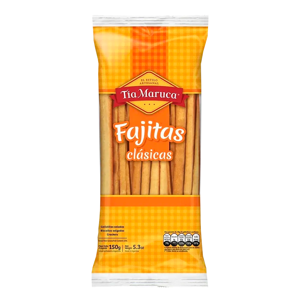 TIA MARUCA FAJITAS CLASICAS 120GR