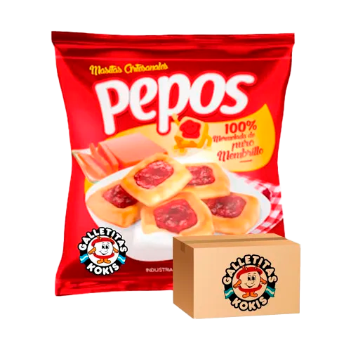 KOKIS PEPOS X MEMBRILLO X 500 GRS