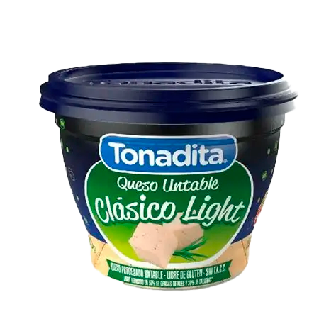 UNTABLE TONADITA CLASICO LIGHT X 180 GR