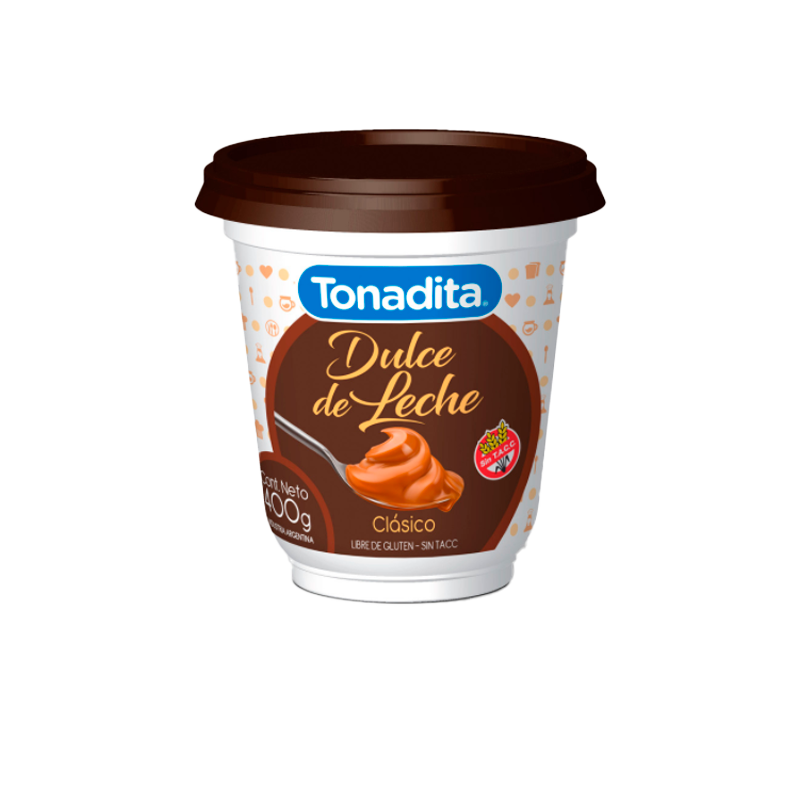 DULCE DE LECHE TONADITA X 400 GRS