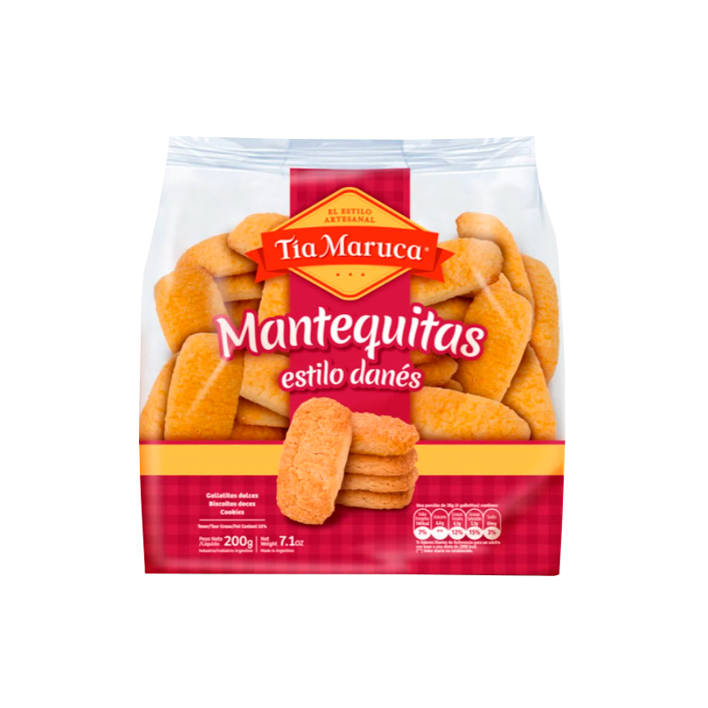TIA MARUCA MANTEQUITAS 200GR