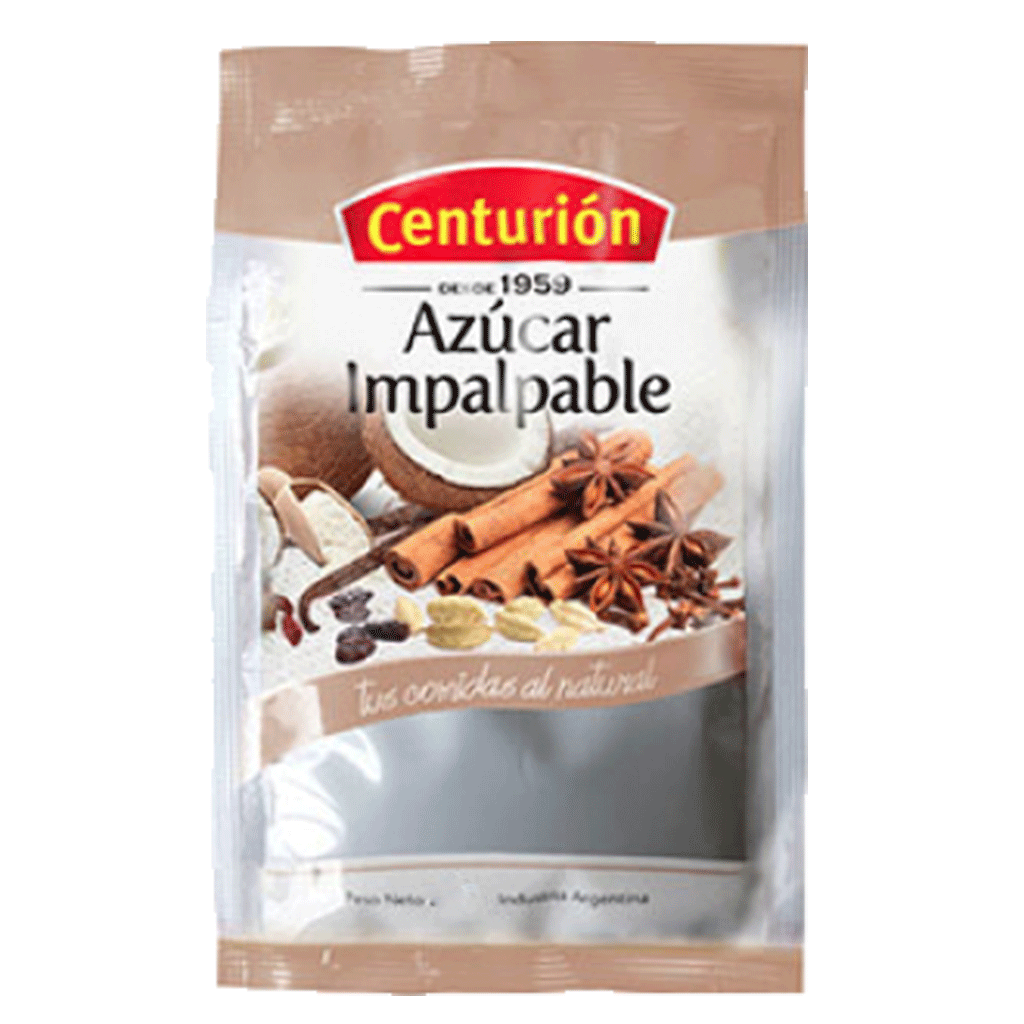 CENTURION AZUCAR IMPALPABLE X 1 KG