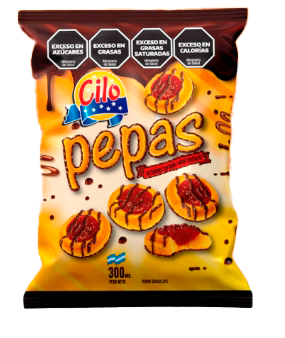 CILO PEPAS DECORADAS X300GRS