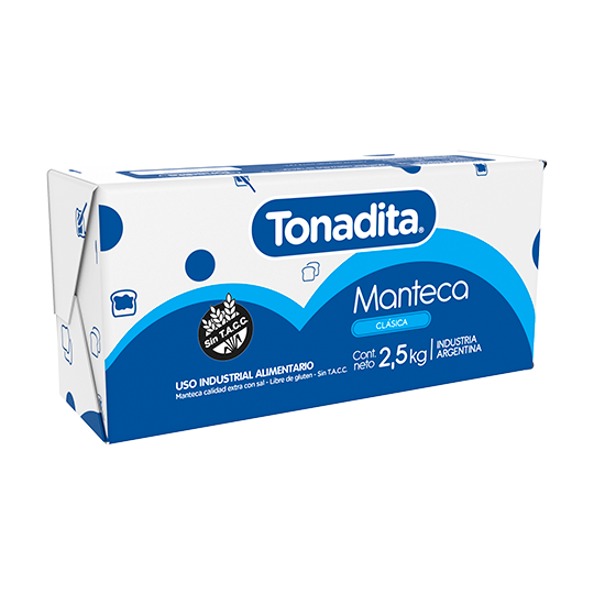 MANTECA TONADITA X 2.5 KG