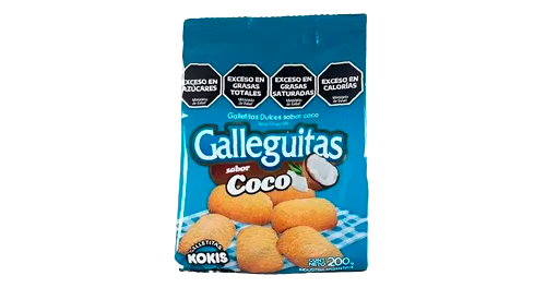 KOKIS GALLEGUITAS COCO X 200 GR